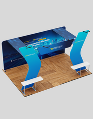 10x20 Modular Trade Show Booth - Pro 17