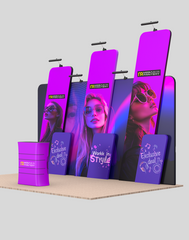 10x20 Modular Trade Show Booth - Pro 1