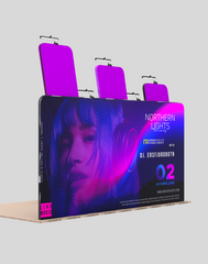 10x20 Modular Trade Show Booth - Pro 1