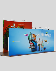 Portable Exhibit Display 10ft x 20ft - Model 6