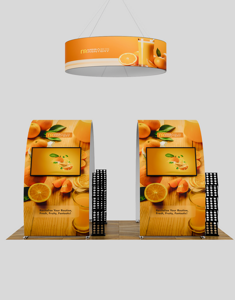10&#39;x20&#39; Island Booth kits