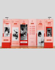 10x20 Modular Trade Show Booth - Pro 17