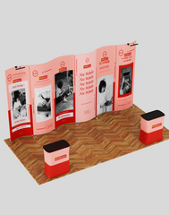 10x20 Modular Trade Show Booth - Pro 17