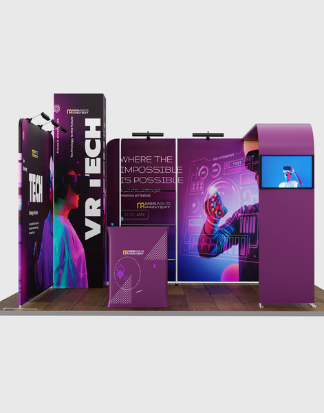 20&#39;x20&#39; Straight Corner Booth Kits