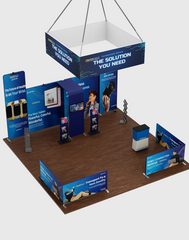 20x20 Modular Trade Show Booth - Pro 07