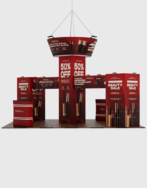 20x20 Modular Trade Show Booth - Pro 8