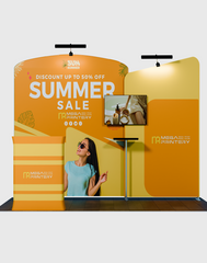 10x10 Modular Trade Show Booth - Pro 5