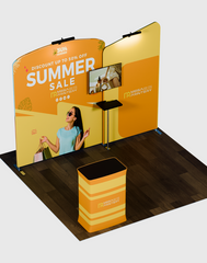 10x10 Modular Trade Show Booth - Pro 5
