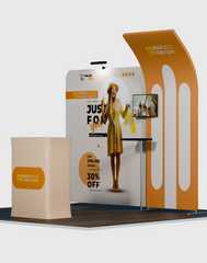 10x10 Modular Trade Show Booth - Pro 6