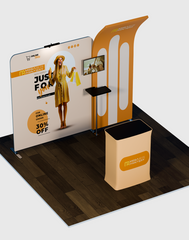 10x10 Modular Trade Show Booth - Pro 6