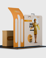 10x10 Modular Trade Show Booth - Pro 6