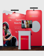 10x10 Modular Trade Show Booth - Pro 7