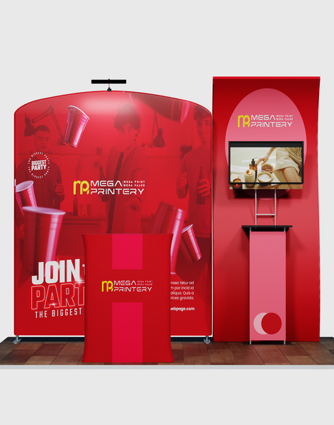 Portable Exhibit Display 10ft x 10ft - Model 11