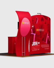10x10 Modular Trade Show Booth - Pro 11
