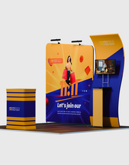 10x10 Modular Trade Show Booth - Pro 12