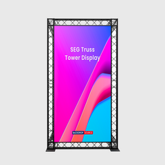 Modular SEG Truss Tower Display