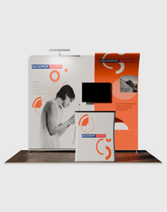 Portable Exhibit Display 10ft x 10ft - Model 14