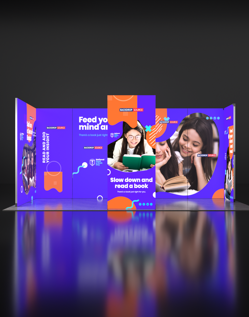 Foldable SEG Exhibition Display - Model 14