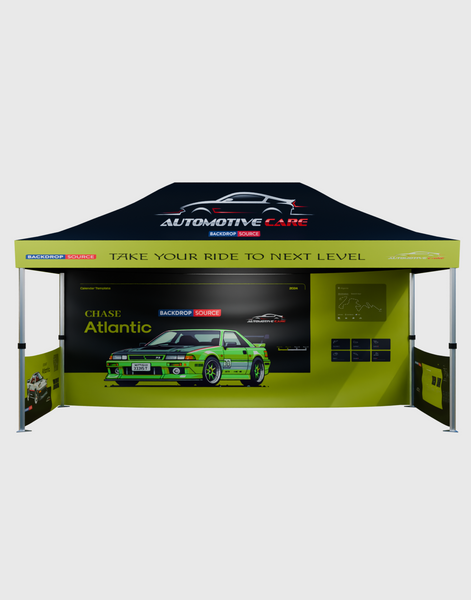 Heavy Duty Custom Canopy Tent (15ft x 10ft)