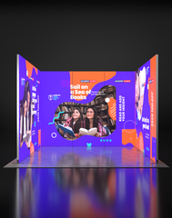 Foldable SEG Exhibition Display - Model 6