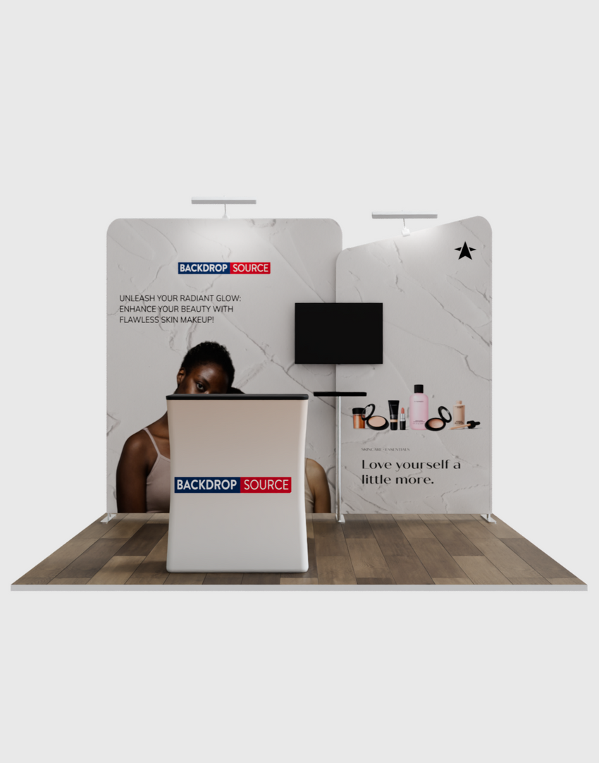 Portable Exhibit Display 10ft x 10ft - Model 3