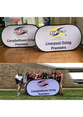 Horizontal Pop Up Banners ( Double Side Printed)