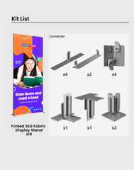 Foldable SEG Exhibition Display - Model 15