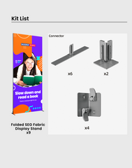 Foldable SEG Exhibition Display - Model 6
