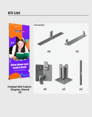 Foldable SEG Exhibition Display - Model 7