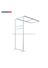 L-Shaped Exhibition Arch with TV Support