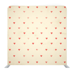 Light Red heart vector pattern media wall - Backdropsource