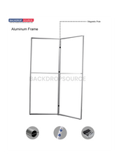Magnetic Partition Displays - 2 Panel
