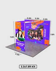 Foldable SEG Exhibition Display - Model 4