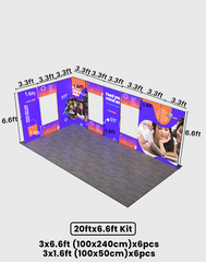 Foldable SEG Exhibition Display - Model 19