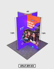 Foldable SEG Exhibition Display - Model 8