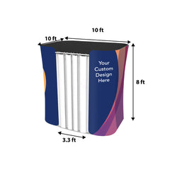 Cube Tent- Full doorway Photobooth - Backdropsource