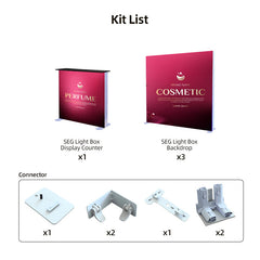 SEG Modular Lightbox Display Kit - Model 5