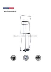 Portable Exhibit Display – S Shape