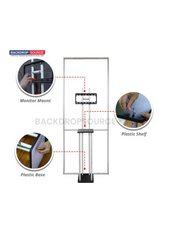Portable Exhibit Display – S Shape
