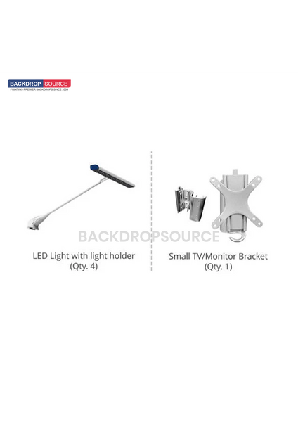 Portable Exhibit Display 10ft x 10ft - Model 11