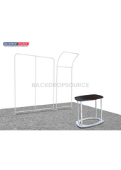 Portable Exhibit Display 10ft x 10ft - Model 6