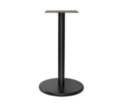 Round Cast Iron Table Base Leg (Wooden Top)