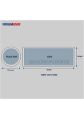 Round Fitted Table Covers