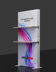 SEG LED Light Box with Shelves