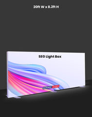 Backlit SEG Fabric Display Frame - 3.15inch Depth Aluminum Profile