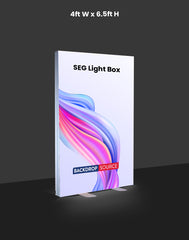 Backlit SEG Fabric Display Frame - 3.15inch Depth Aluminum Profile