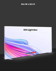 Backlit SEG Fabric Display Frame - 4.7inch Depth Aluminum Profile