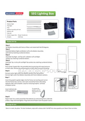 Backlit SEG Fabric Display Frame - 3.15inch Depth Aluminum Profile