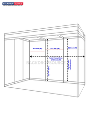Shell scheme Exhibition Graphics  ( Full Coverage Seamless)