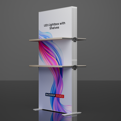 SEG LED Light Box with Shelves